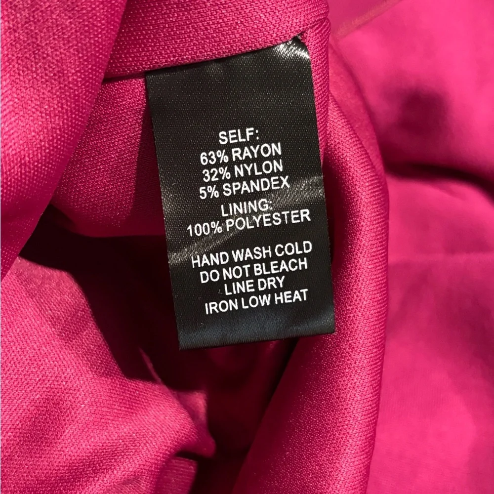 Lulus Here and Vow Magenta Sleeveless Ruffled Bodycon
Dress Medium - Picture 9 of 9